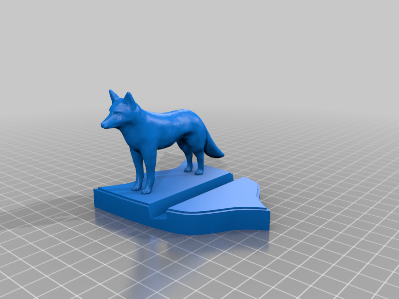 Fox Phone stand for iPhone