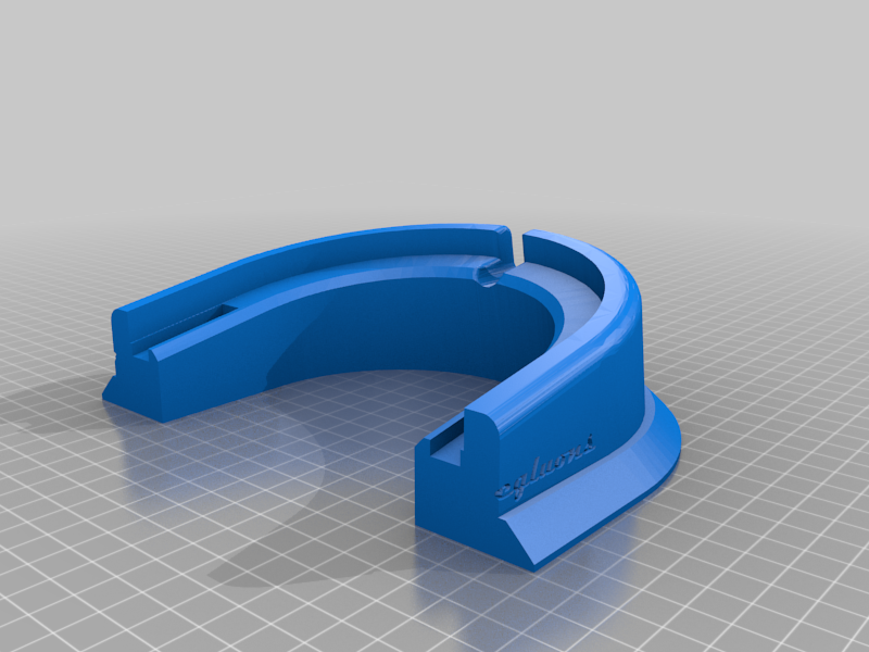 DF-64 10 Degree tilt base sectioned