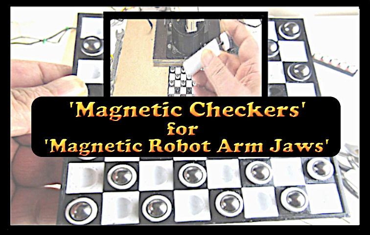 Checkers for Magnetic Robot Gripper