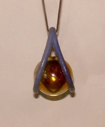 Interchangeable Marble Pendant