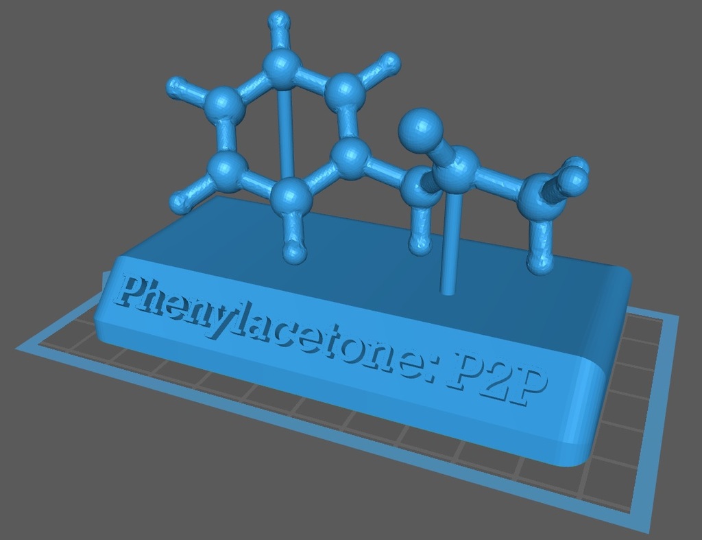 Chemical Model: Phenylacetone