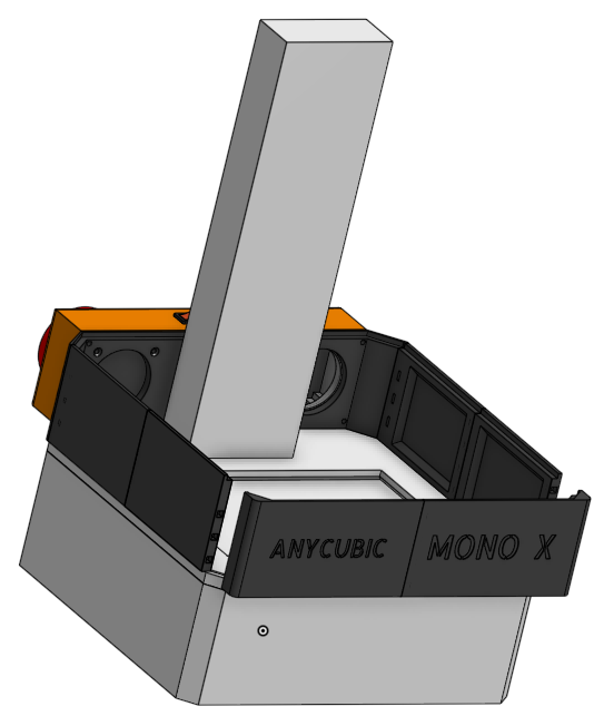 U1JO - Anycubic Mono X Fume Extractor / Heater