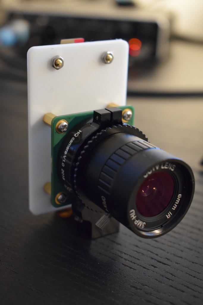 Raspberry Pi Zero HQ Camera Mounting Plate