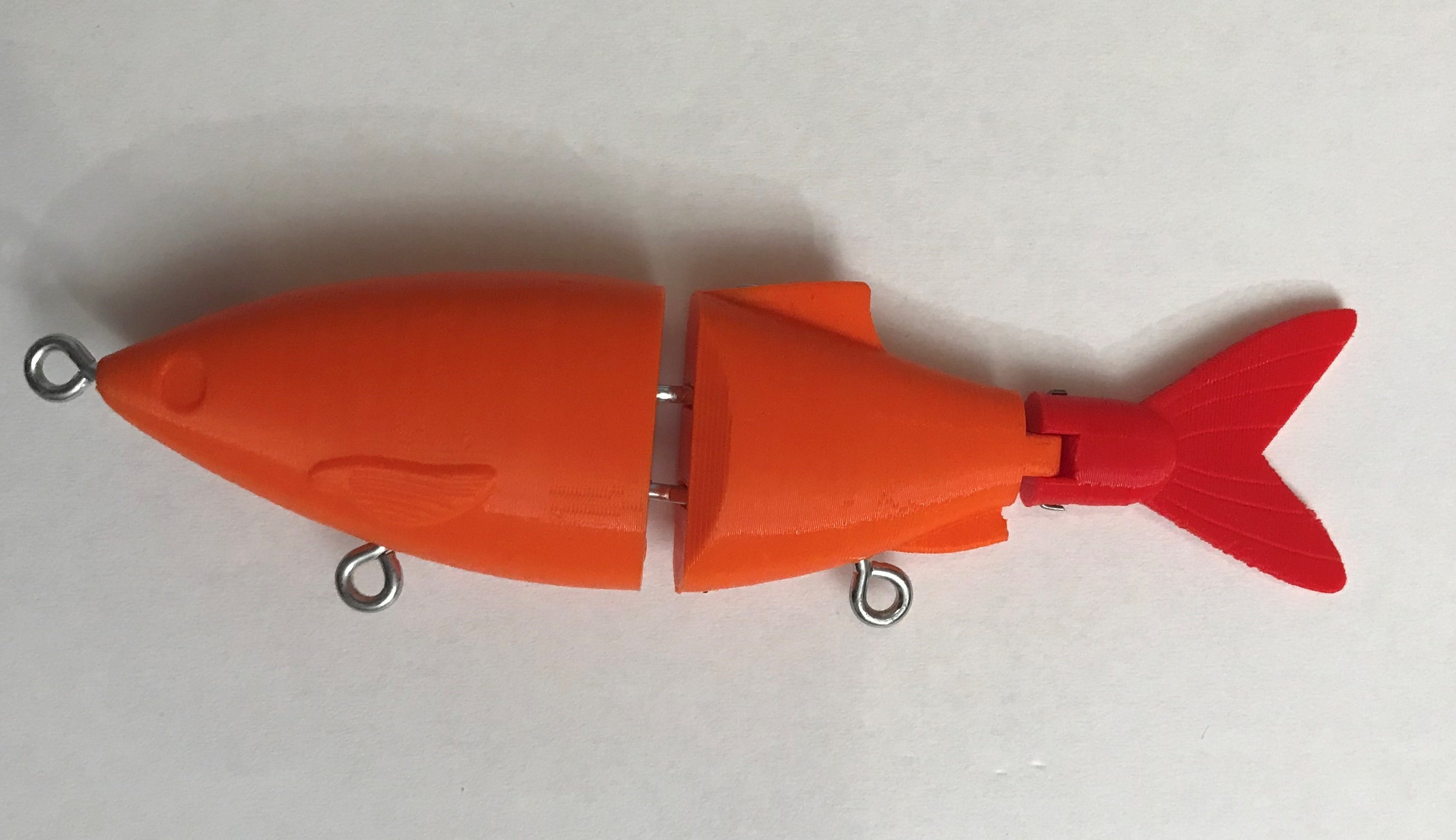 Swimbait fishing Lure 12.5cm (easy print and build) by Domi1988 -  Thingiverse