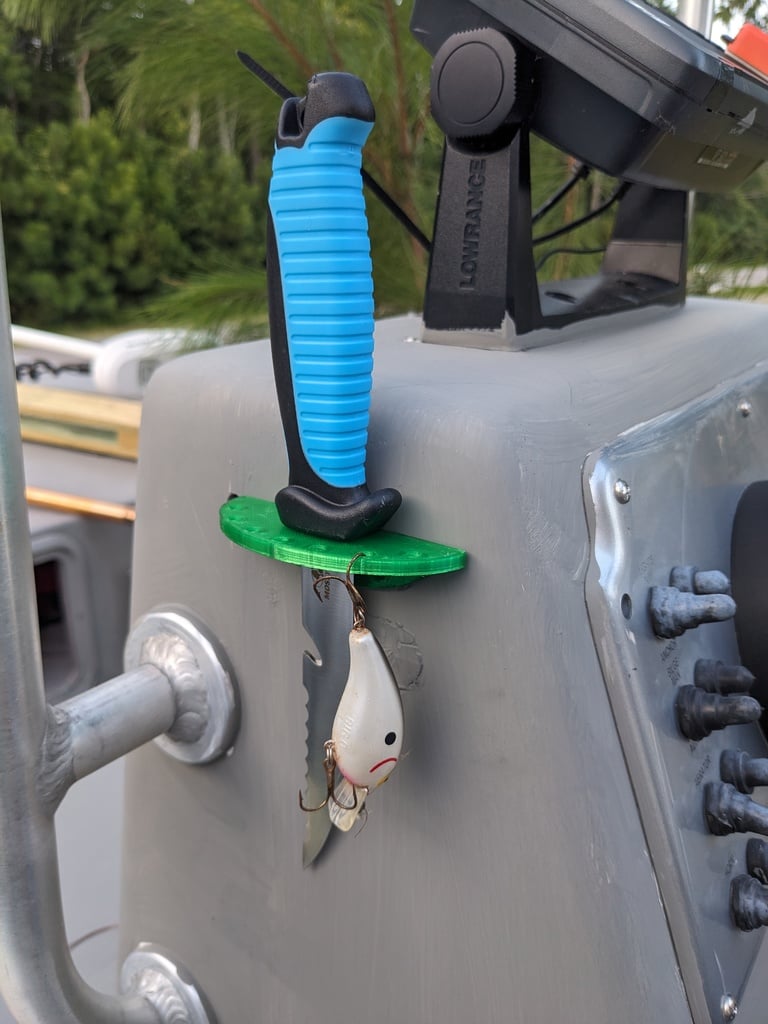 Lure and Bait Knife Holder