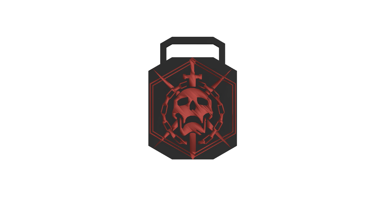 Destiny raid keychain/talisman