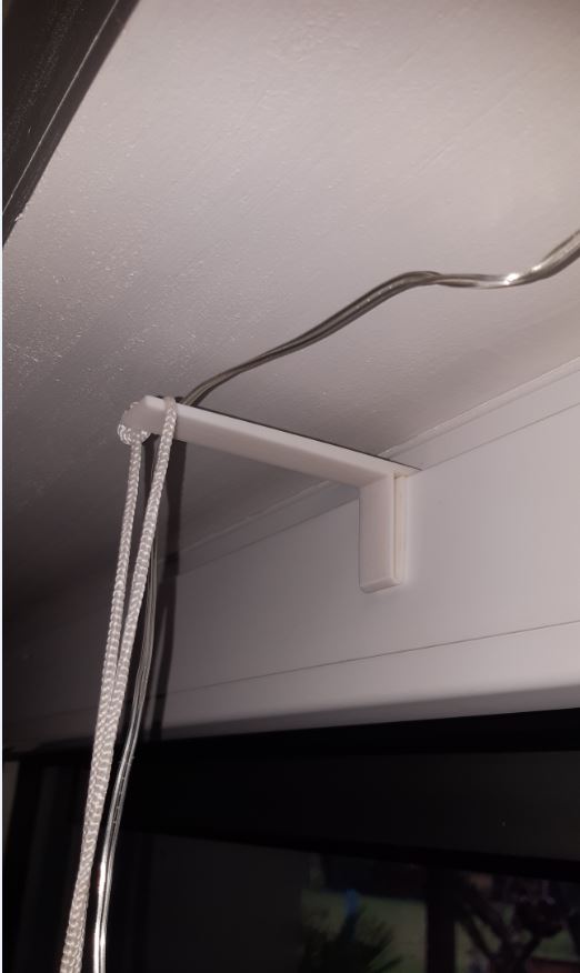 Simple window hook for eg. christmas decoration