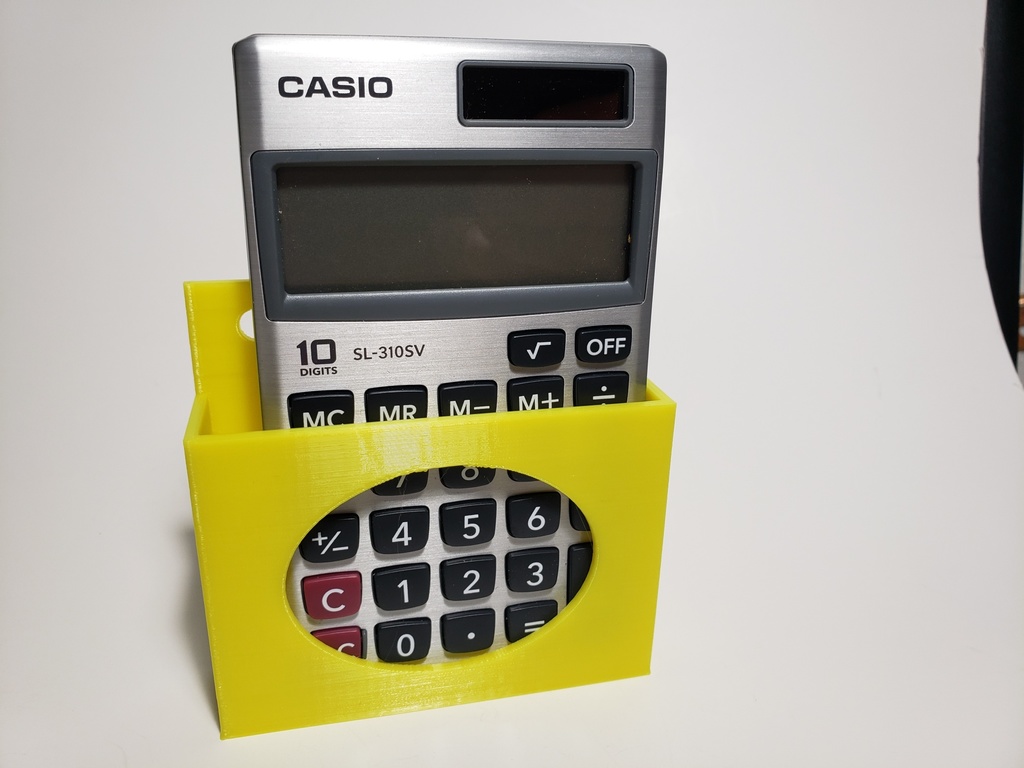 Pocket Calculator Wall Mount