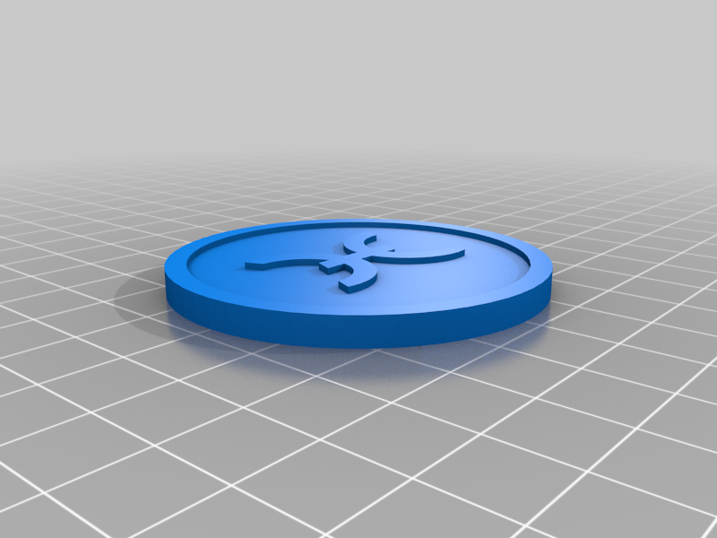 Holo Coin 3D Model