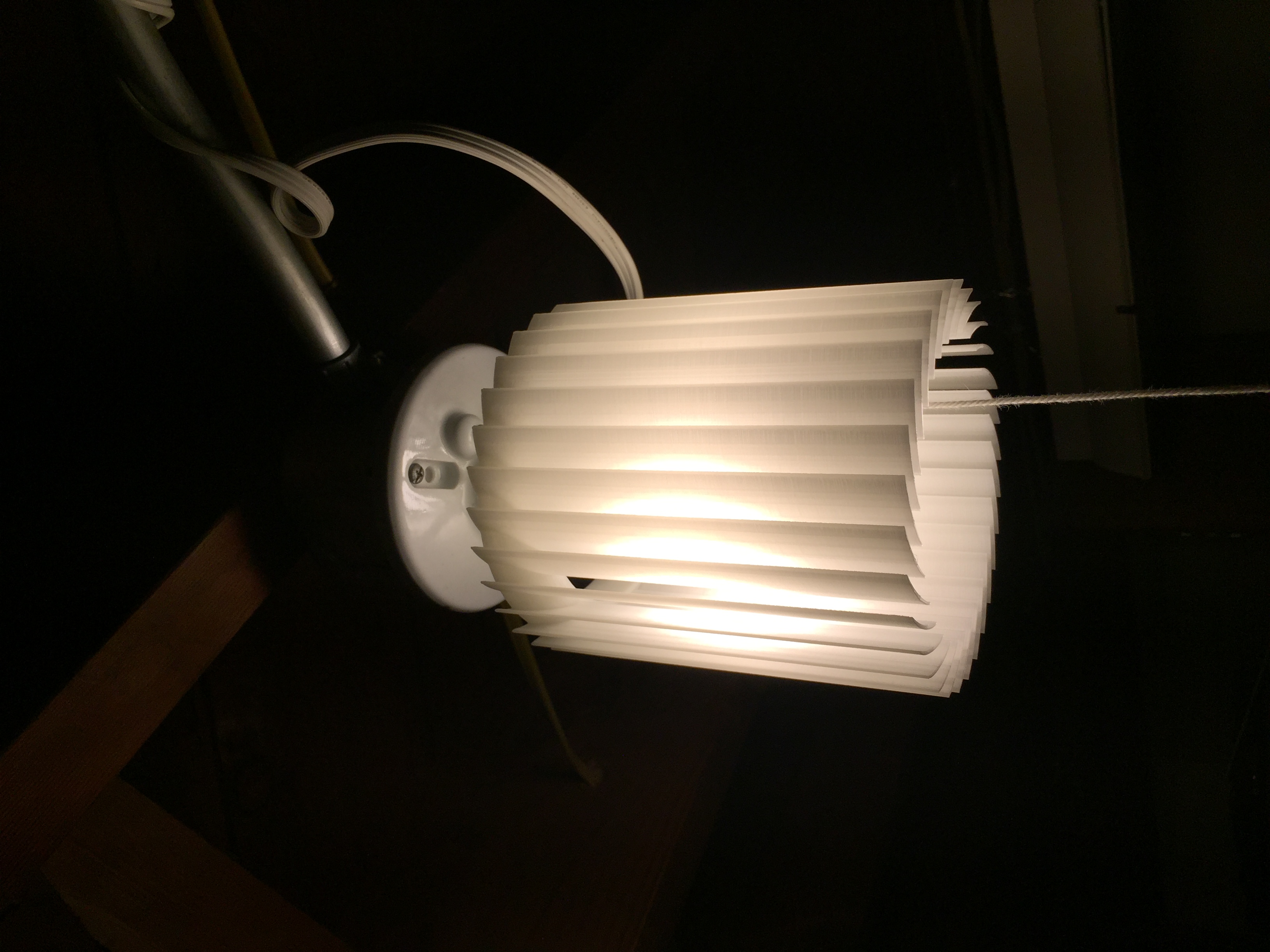 Squirrel Cage Fan Lampshade