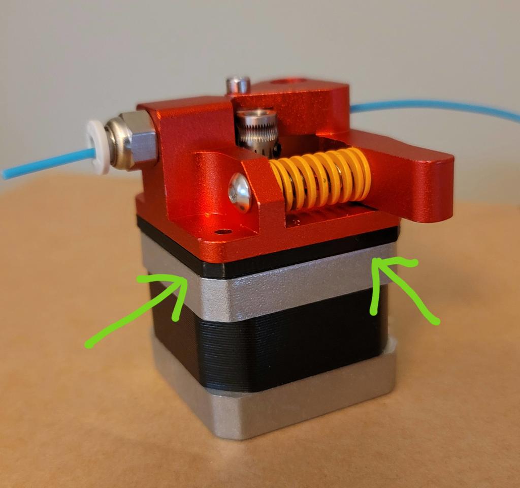 Extruder Motor Spacer for 3DFused Direct Drive mount