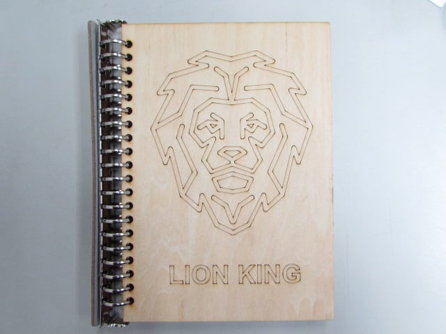 DIY Laser Cut A5 Notebook