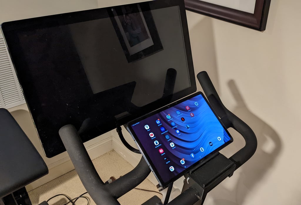 Peloton tablet stand