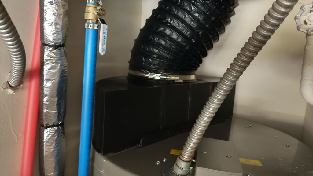 Rheem Hybrid Water Heater Intake Duct