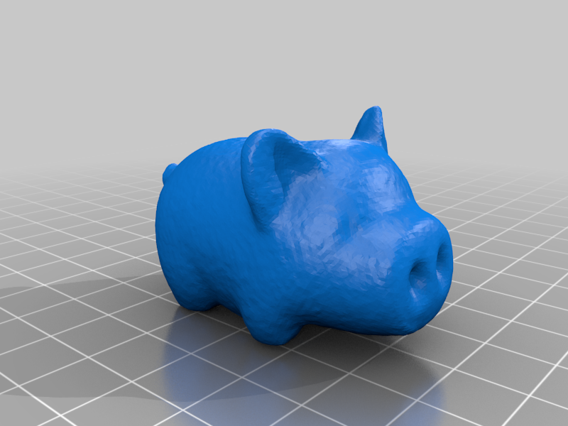 Small pig(generated by Revopoint POP)