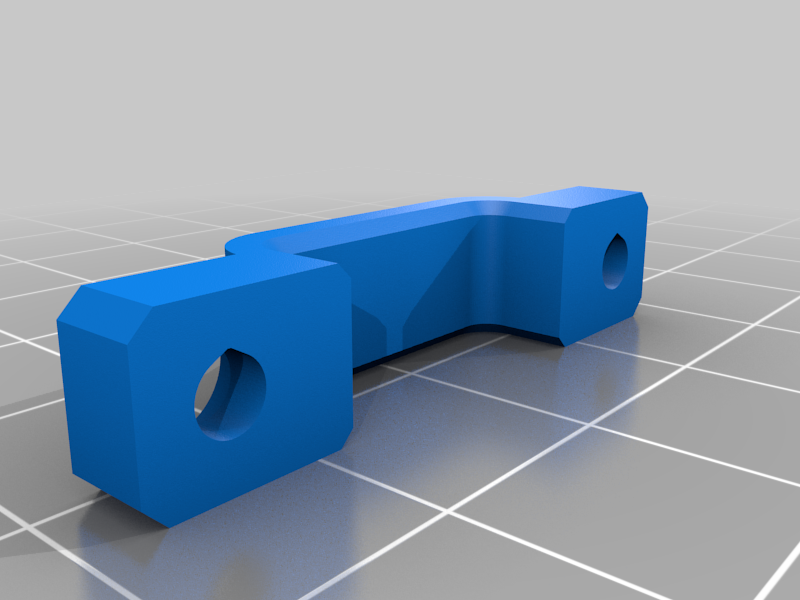 Cable clips for enclosures and Prusa Bear - double screw