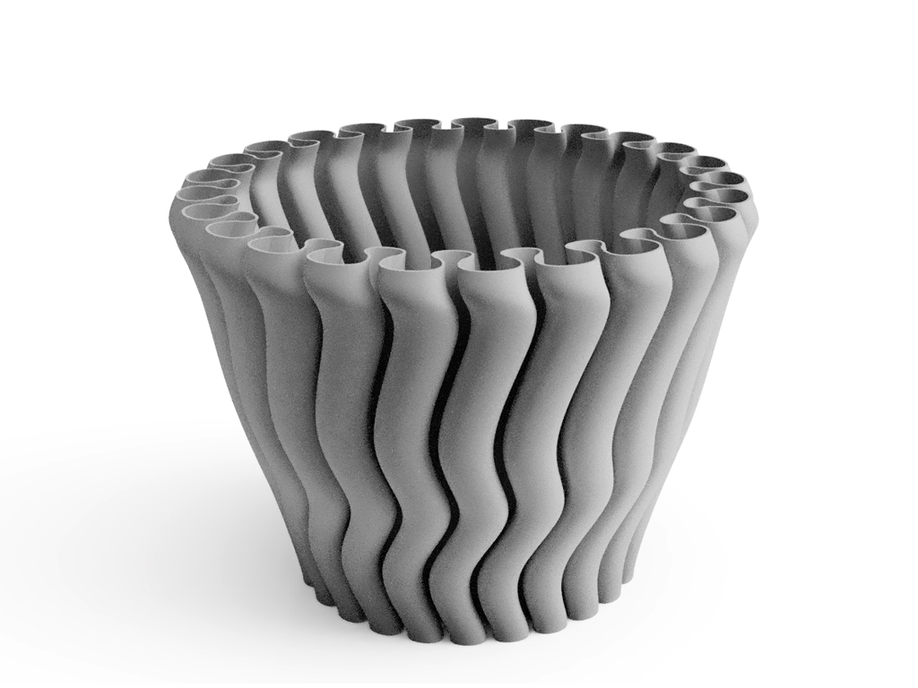 Big Flower Pot Vase mode compatible