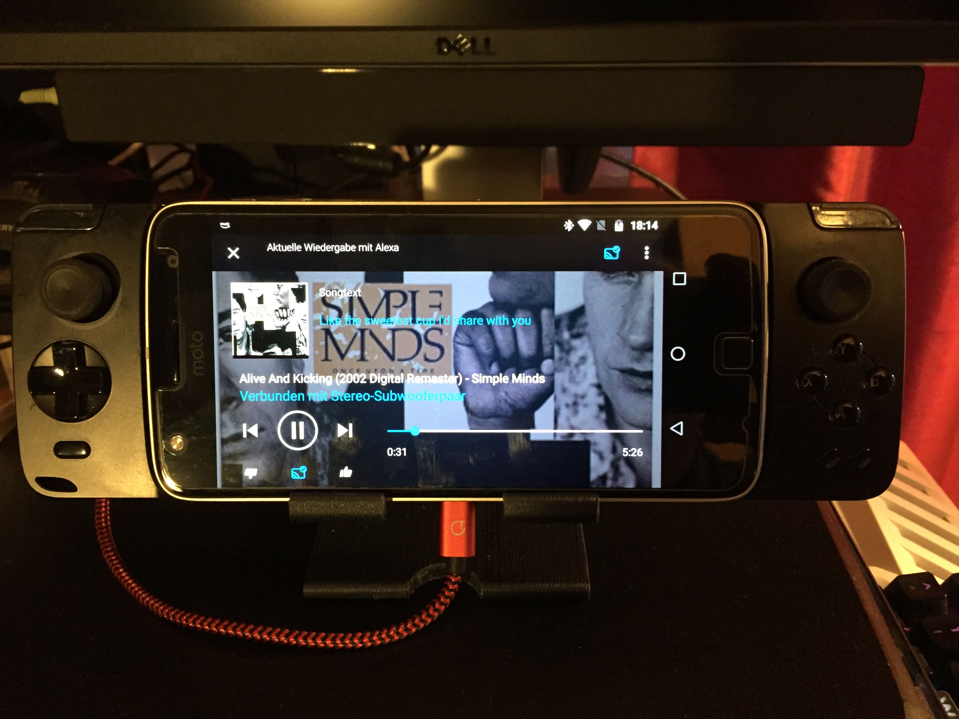Moto Z Gampad Stand