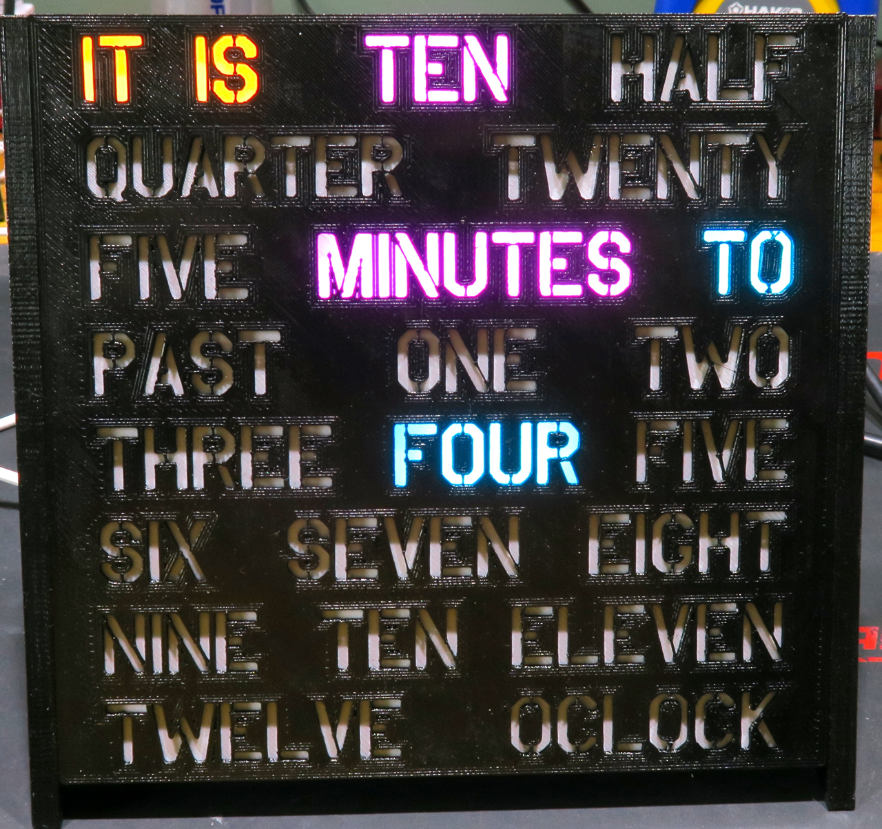 Mini Word Clock