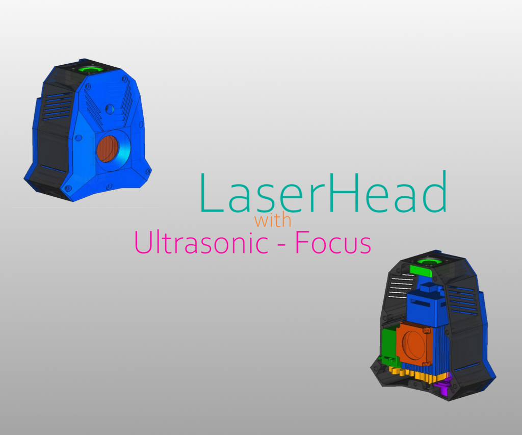 Laser Head 5.5W with Ultrasonic - Focus
