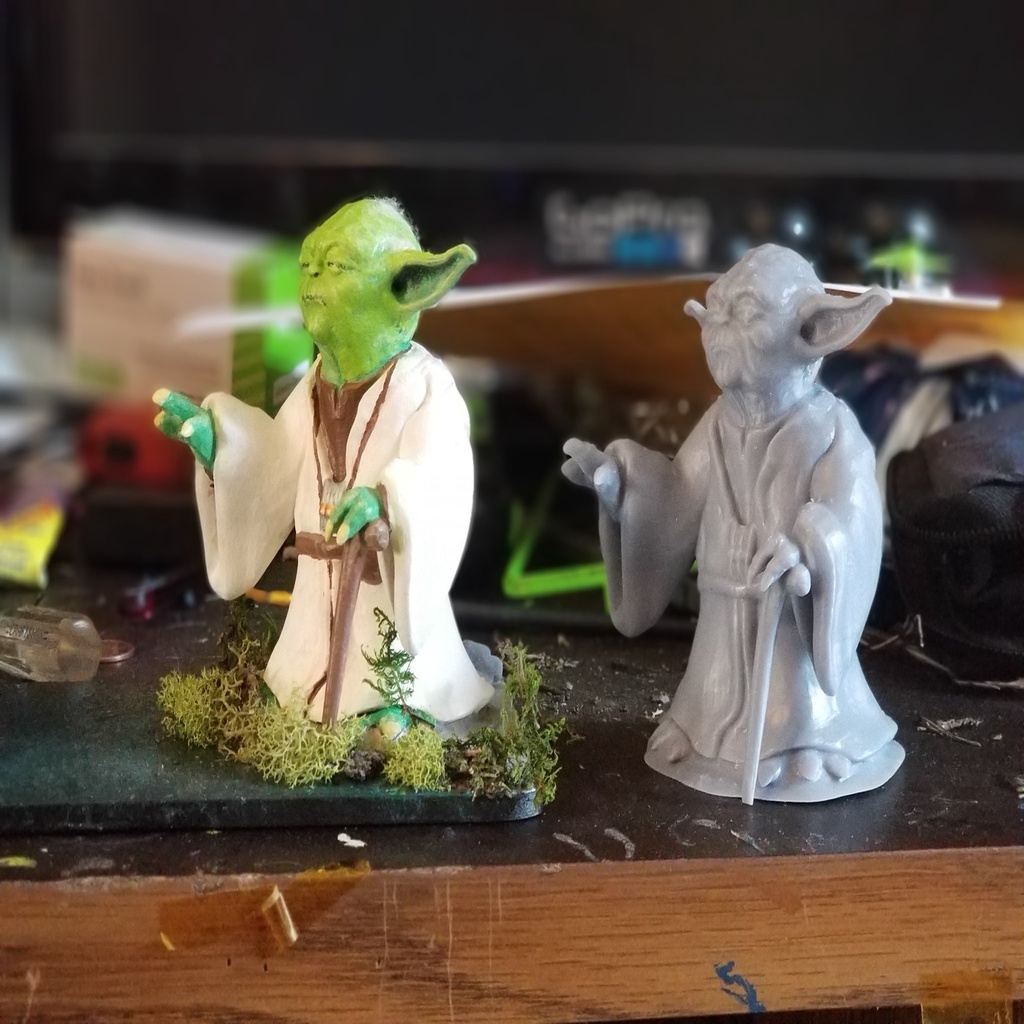 Yoda book end
