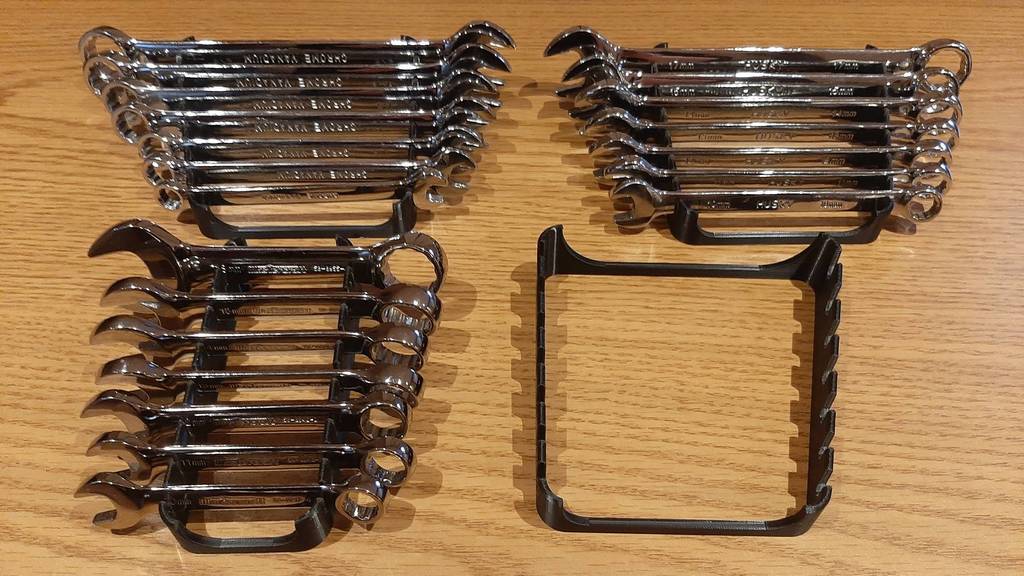 Wrench organizer / holder 7 slots 