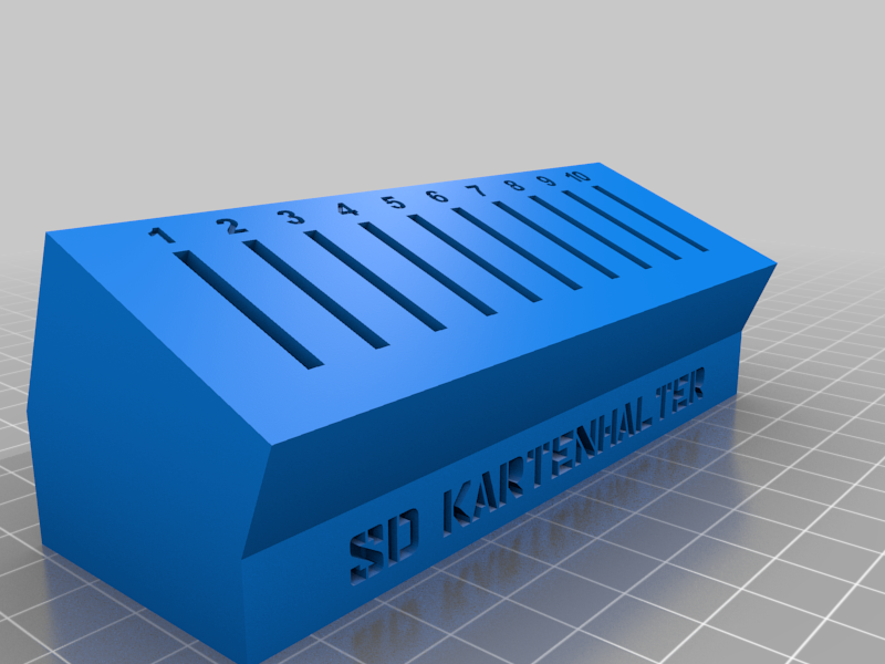 SD Card Holder / SD Kartenhalter