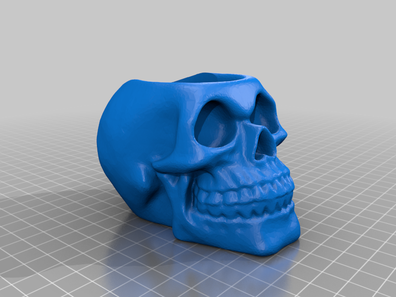 Skull Planter