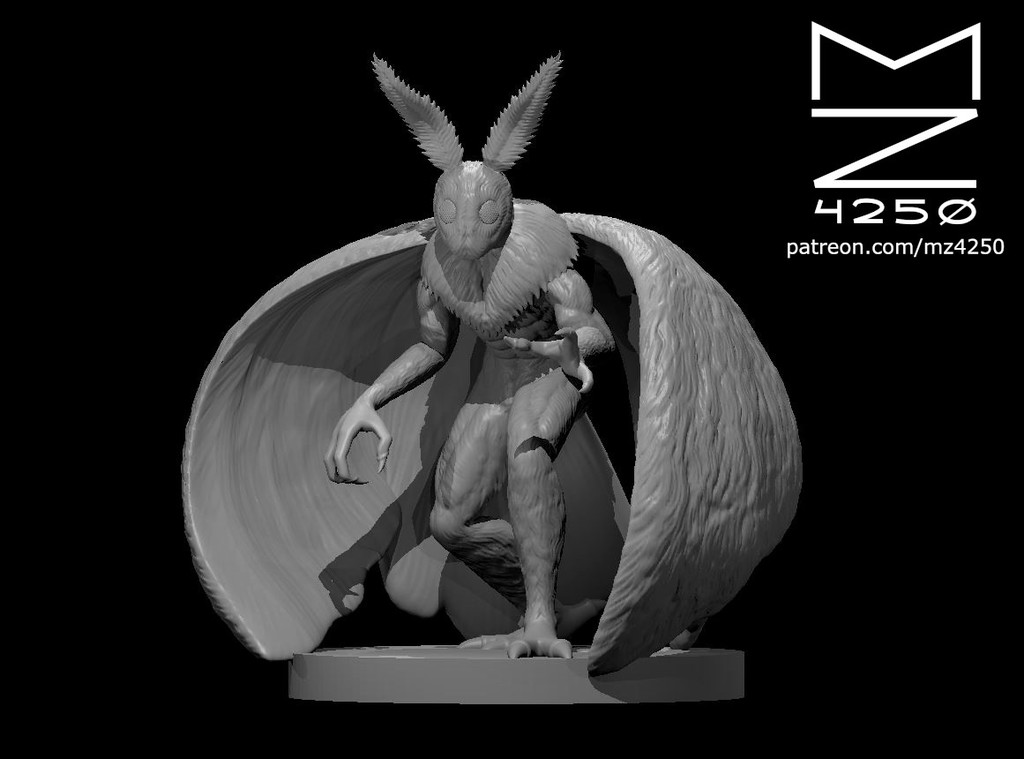 The Mothman 3D model