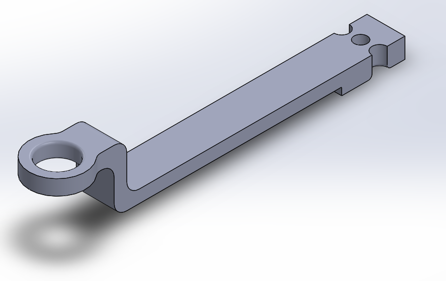 Build plate handle (Ender3_V2)