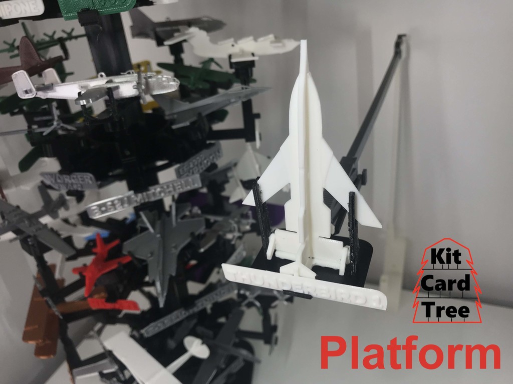 Kit Card Tree platform for the Thunderbird 1 by Nakozen