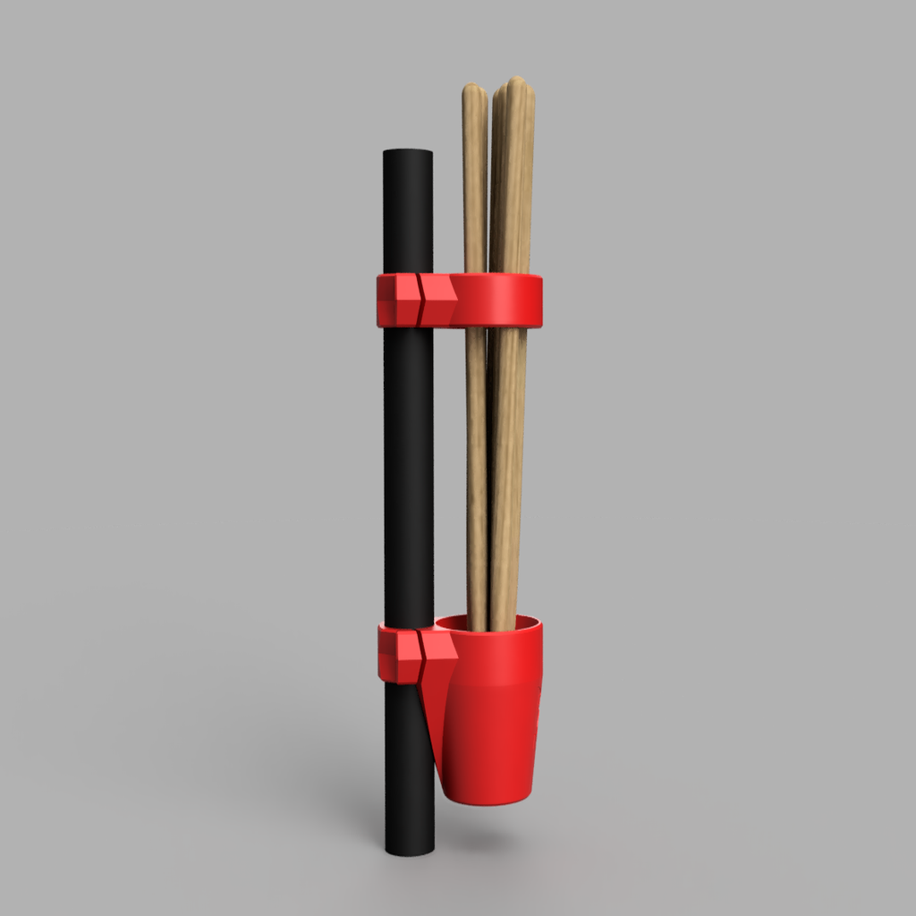 Two-part Drumstick Holder (6–8 drumsticks)