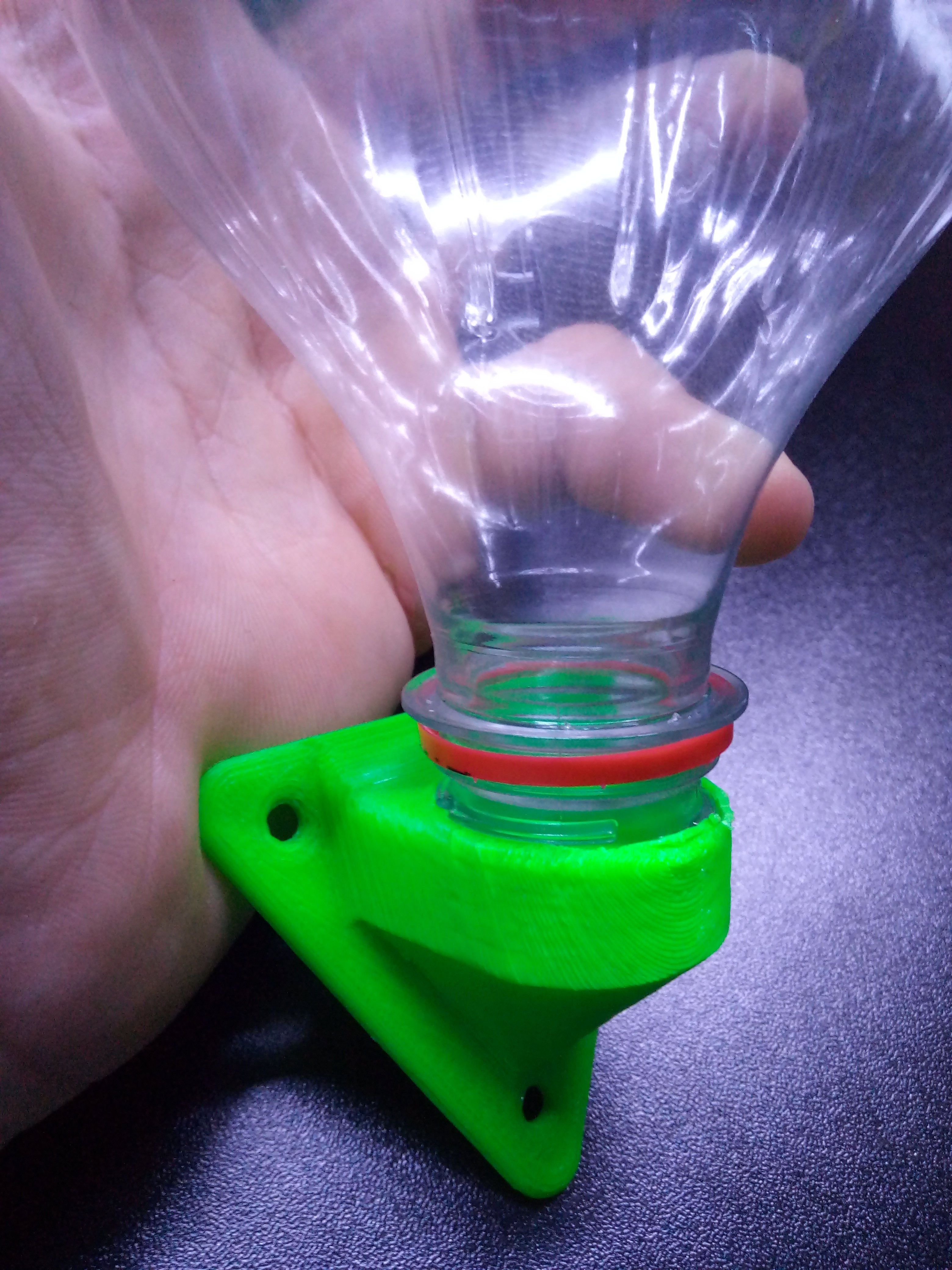 wall mount for bottle pot