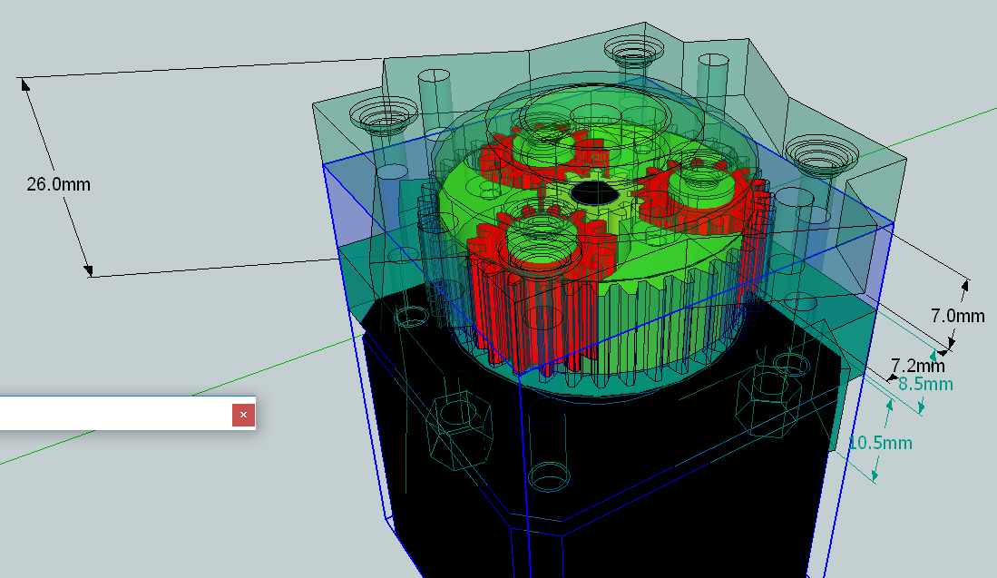 V^3 Planetary Gear Box