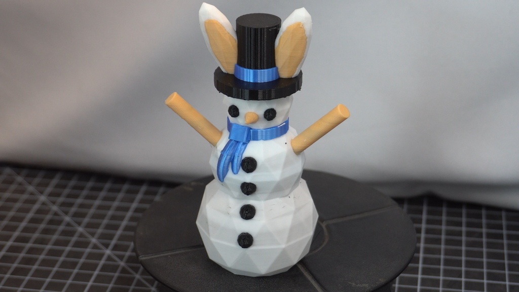 Blender Snowman Tutorial Project