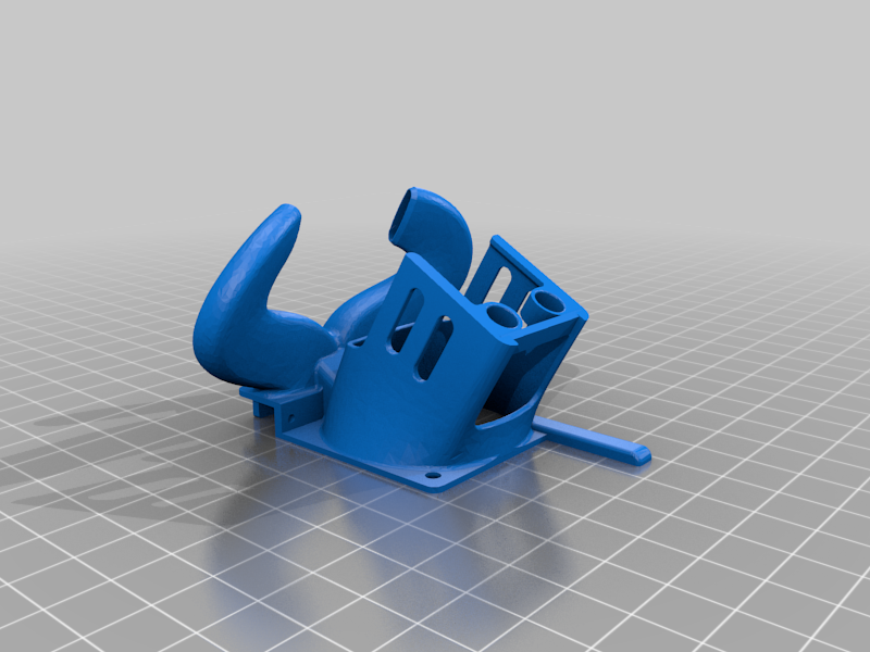 Mini-Me lightweight Ender3 Hotend Duct