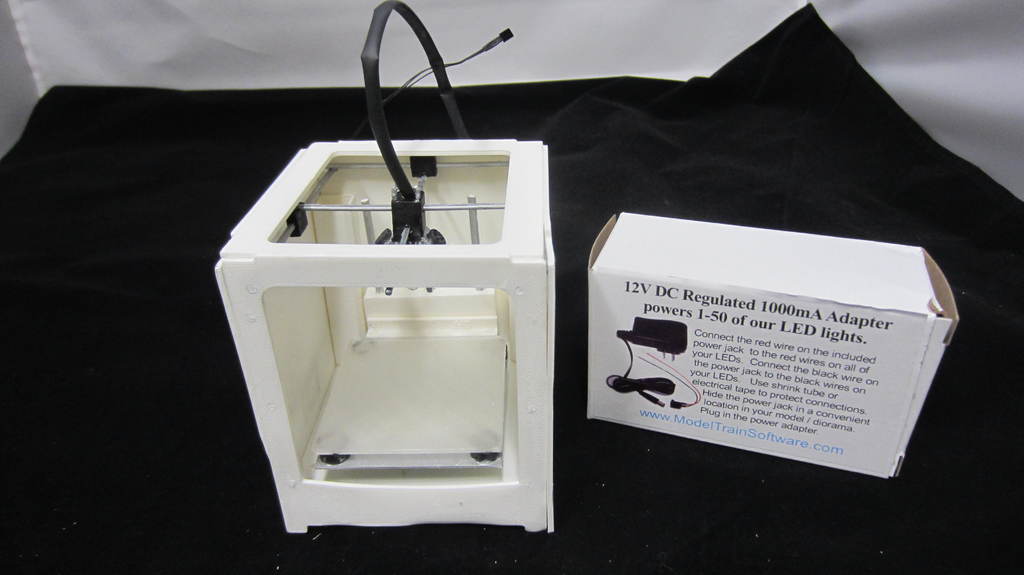 3D Print Your Own Miniature Model of A 3D Printer Using These GCODE Files Includes Detailed Drawings Package & Step-By-Step Pictures 