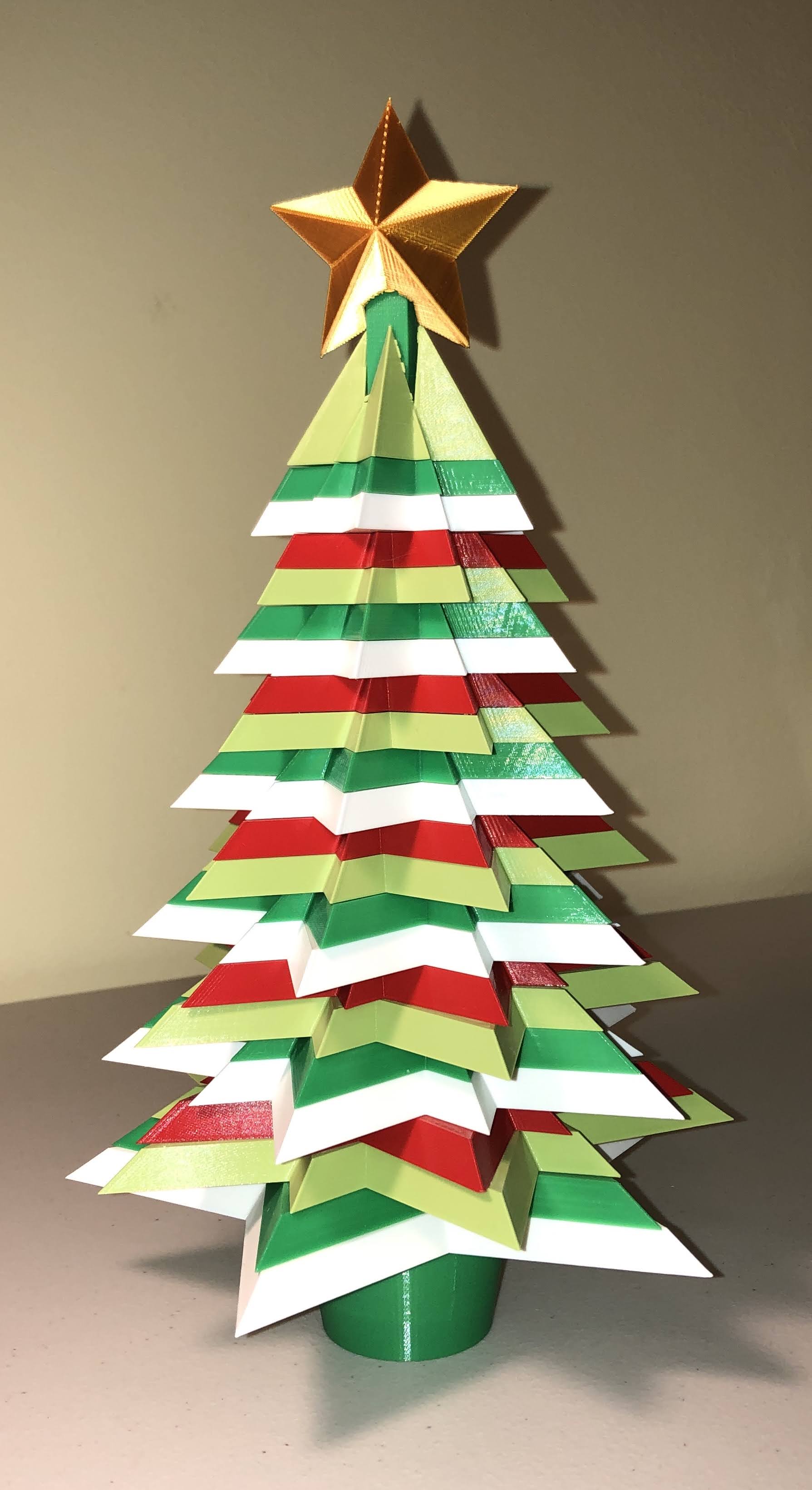 Split Stand for Christmas Tree Advent Calendar