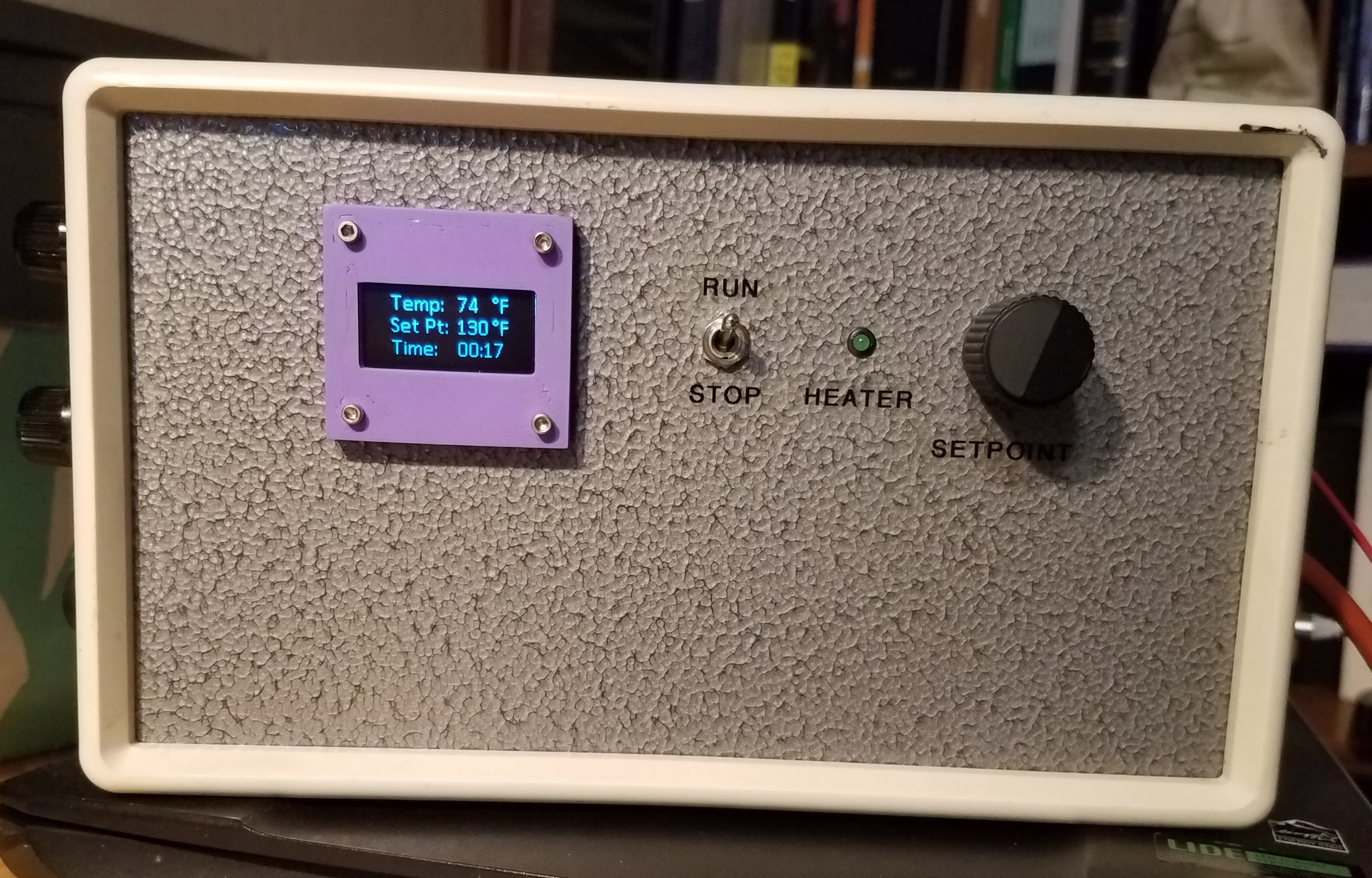 Simple Bezel for Panel Mount 1.3 in OLED Display
