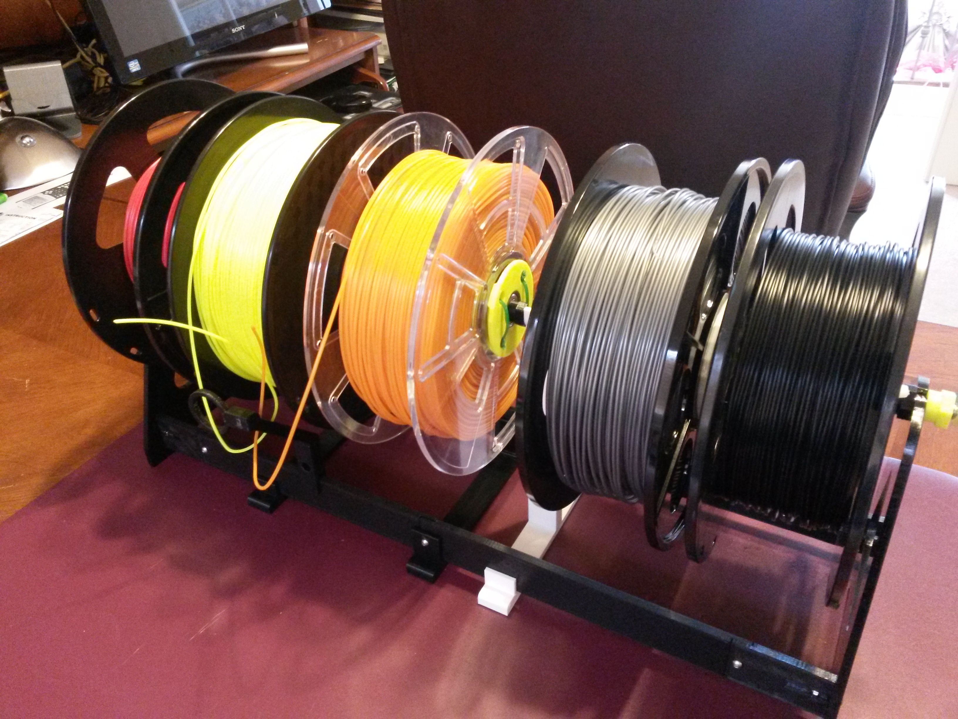 Stretched Limo Anet A8 stock Spool Holder