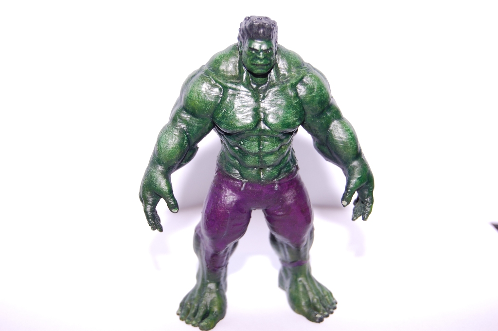 HULK no support no base printed and painted