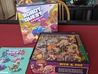 ROBOT QUEST ARENA BOARD GAME BOX INSERT ORGANIZER WITH 3 