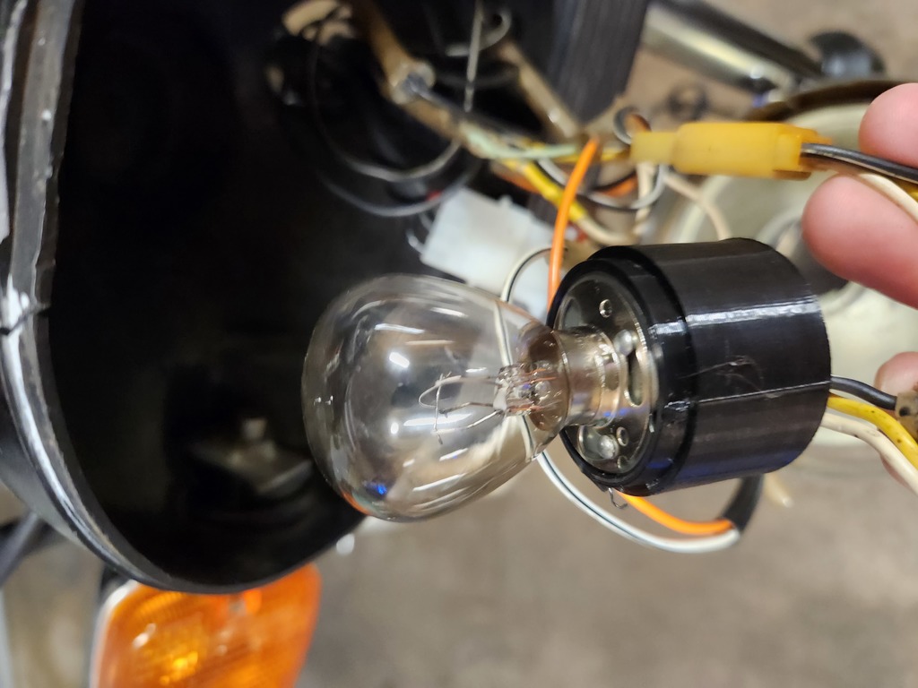 Headlight Bulb Holder- Suzuki GSX- Koito