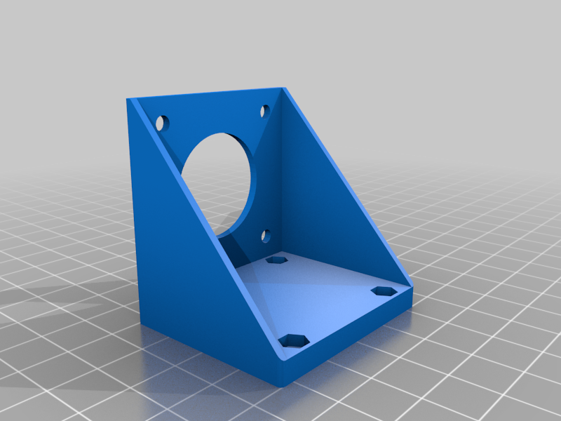 Titan Extruder mount (no cable bracket) fro Ender 3
