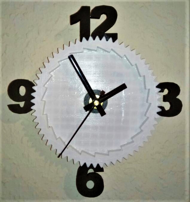 Clock in a Gear