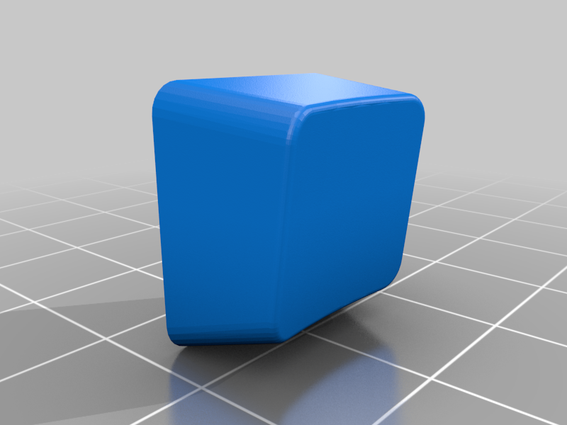 Cherry MX Red Blank Keycap Sharper Edges