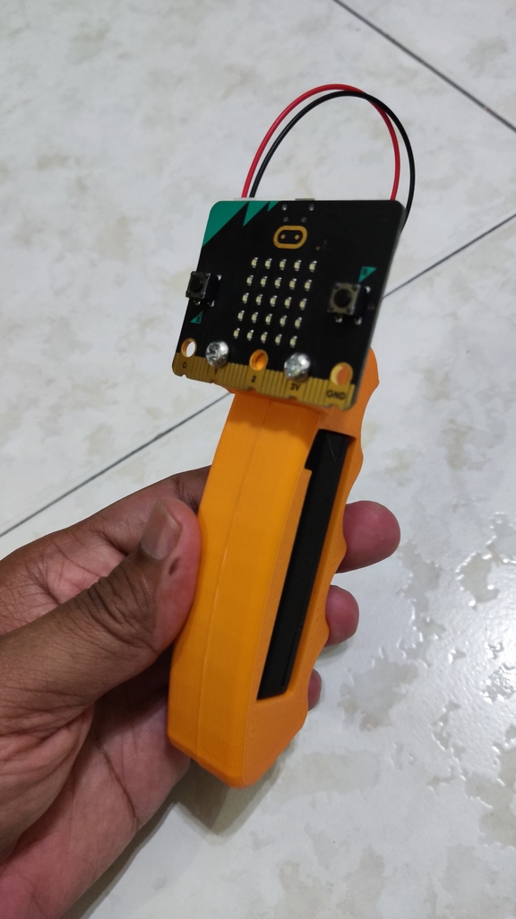 micro:bit Motion Controller with 2XAAA Battery Case Compartment