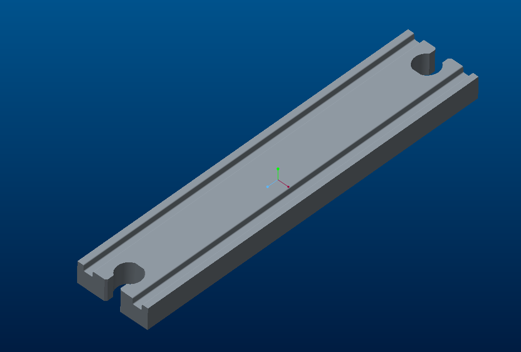 mini train straight rail 200mm