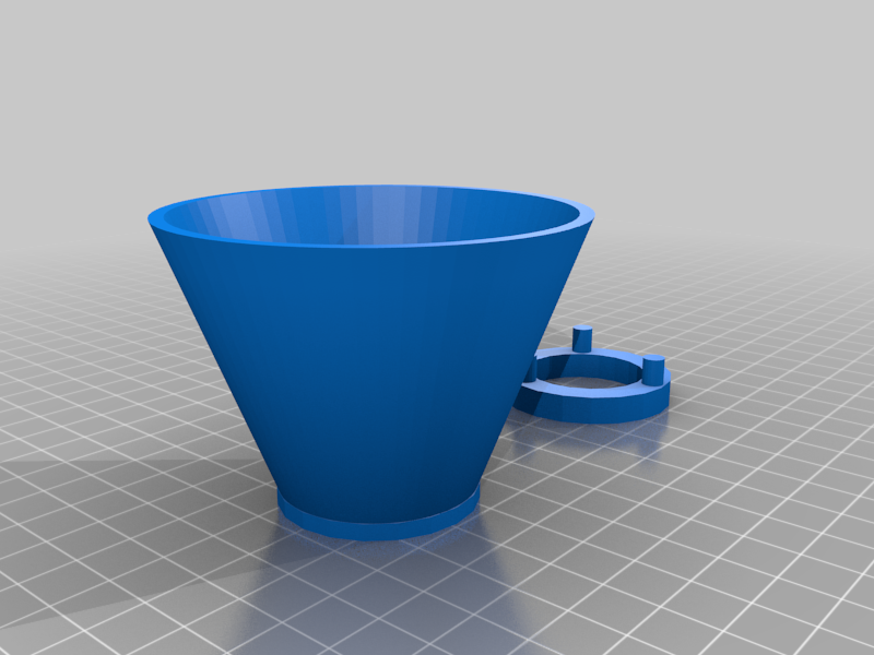 Starter planter flower pot with drain holes and plant stand, small