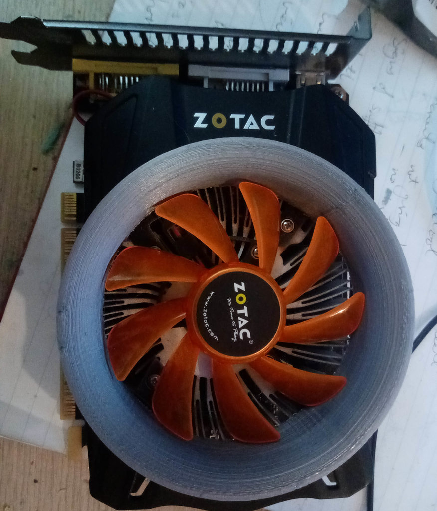 Customisable fan duct and inlet